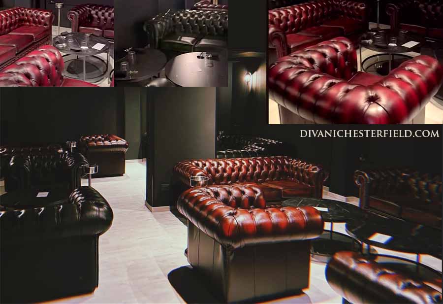 poltrone e divani chesterfield noleggio roma venezia